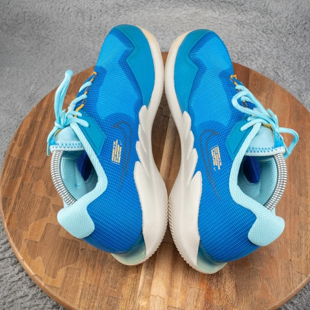 Nike Court Air Zoom Vapor Pro HC Blue White Tennis Shoes CZ0220-400 Men's Sz 9 - Picture 5 of 7